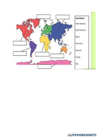 Continentof the world