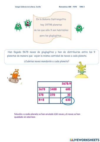 Divisiones abn respondiendo preguntas
