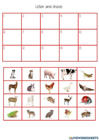 farm and forest dictation