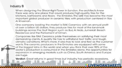 Industries in the UAE