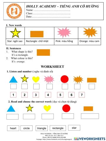 Ice-cream -Colours & Shapes-L3