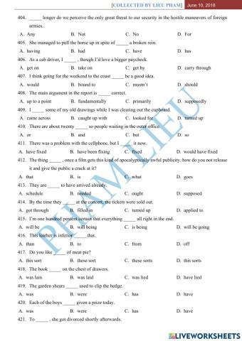 500 câu trắc nghiệm - Part 6