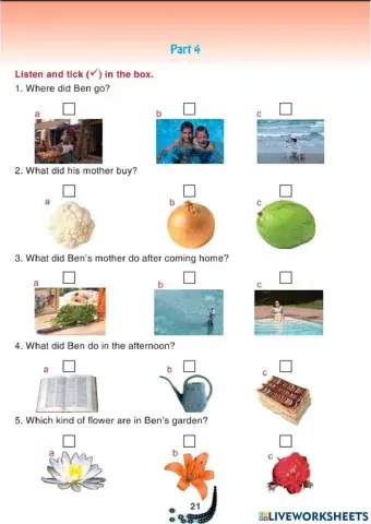 Mover-Listening-Part 4-Test 1