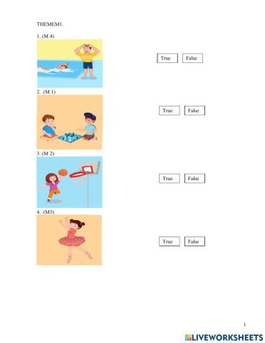 Review SMART START grade 5 listen and choose T or F