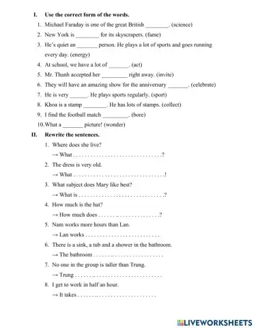 Review 4 final term 1 grade 7