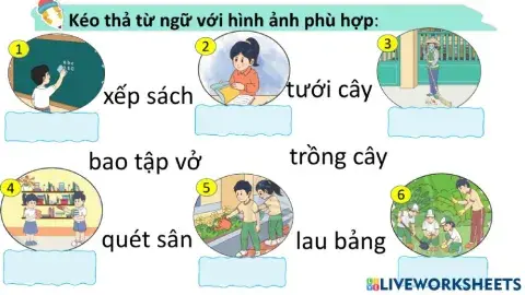 BTTV2 - Tuần 16 - Từ chỉ hành động