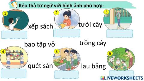 BTTV2 - Tuần 16 - Từ chỉ hành động