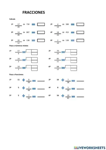 Fracciones