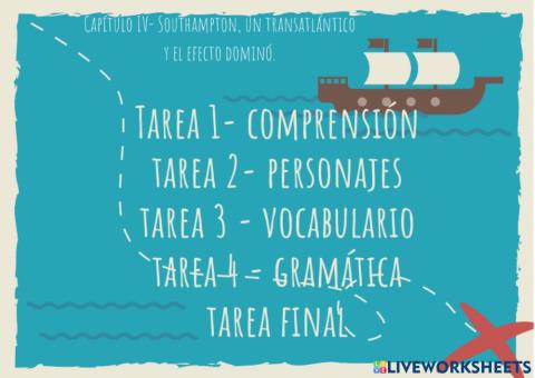 Tareas capítulo IV LEWIS CARROLL