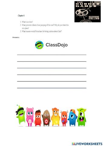 Hunger Games Chapter 6