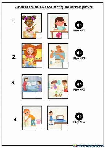 Year 3 - Right Now (Listening Exercise)