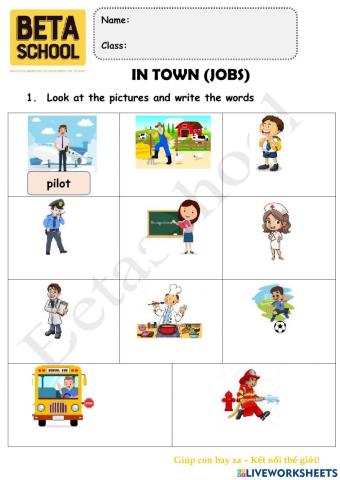 Topic Intown (Jobs) - BE1A