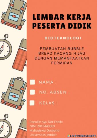Lembar Kerja Peserta Didik