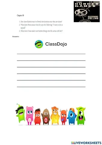 Hunger Games Chapter 10