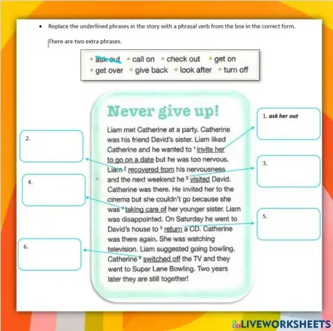 Transitive Phrasal Verbs