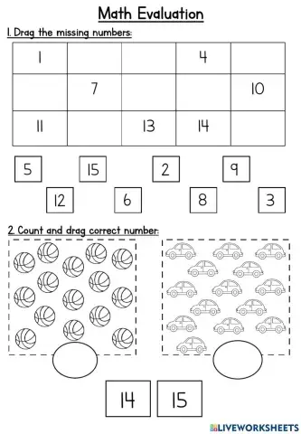 MathLiveWorksheet