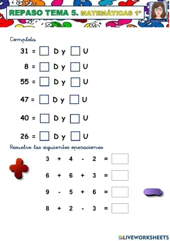 MATE 1º Repaso tema 5