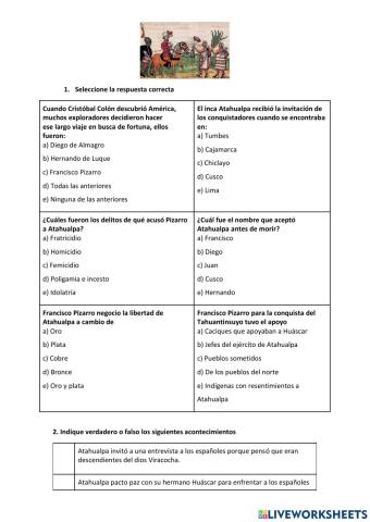 Conquista del Tahuantinsuyo