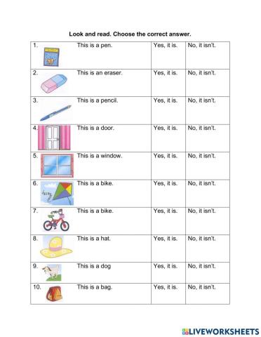 FF1 Review 1 Look and read (SP1)