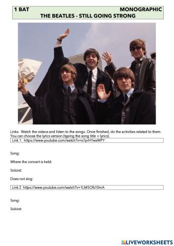 Monographic songs beatles