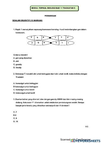 Modul Hebat Edisi 2021 Biologi Tingkatan 5 Bab 11