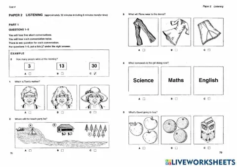 Hhes - listening test 4