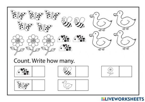 Counting Animals and Plant