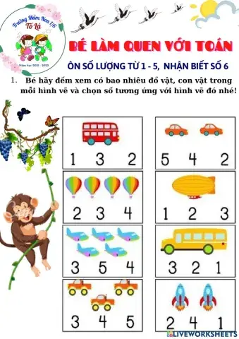 Làm quen với toán