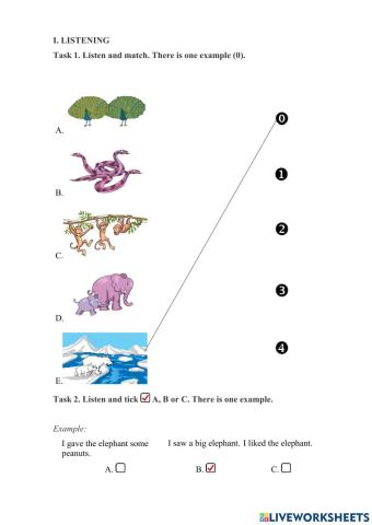 Unit 9: What did you see at the zoo ?