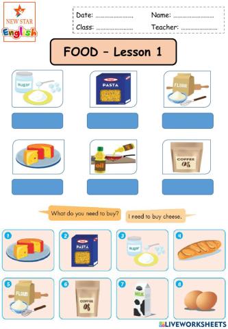 FOOD Lesson 1