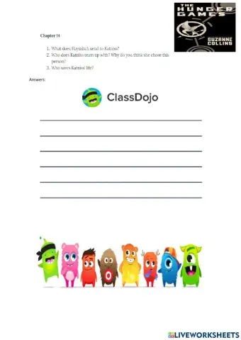 Hunger Games Chapter 14