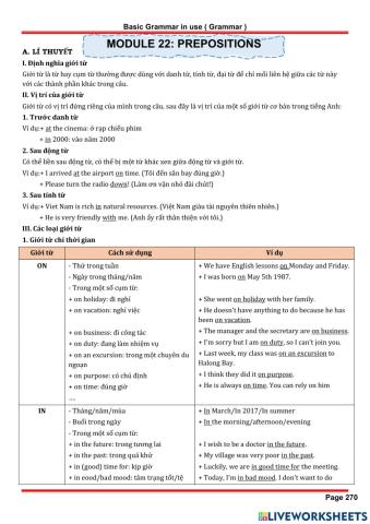 Chuyên Đề Module 22