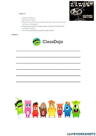 Hunger Games Chapter 25