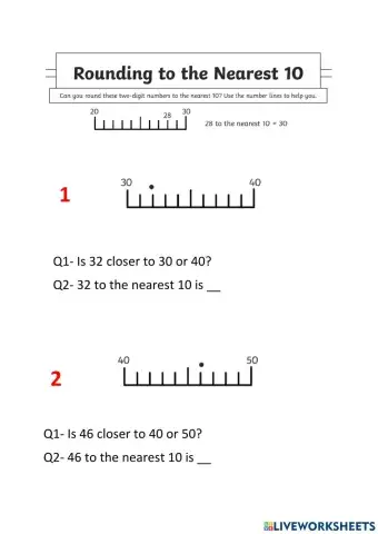 Rounding to nearest 10