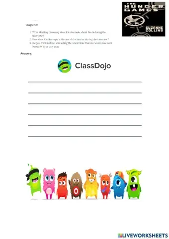 Hunger Games Chapter 27