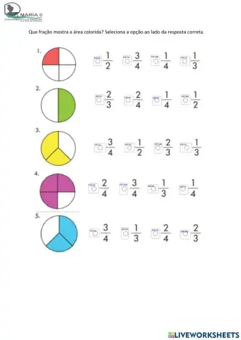 Fração corerespondente