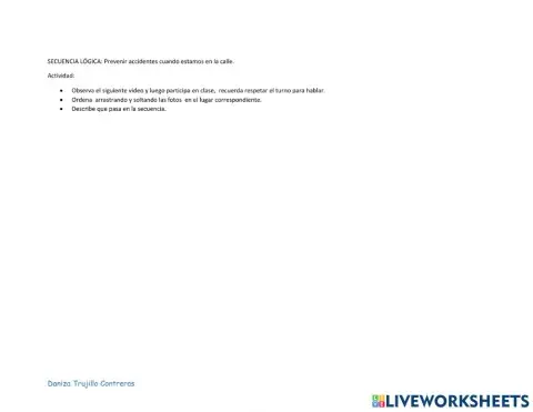 PREVENCIÓN DE ACCIDENTES EN LA CALLE