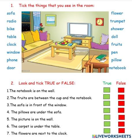 Prepositions of place
