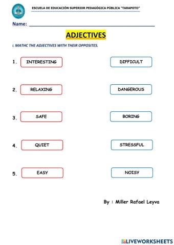 Adjectives