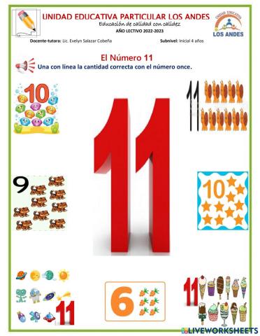 El número 11