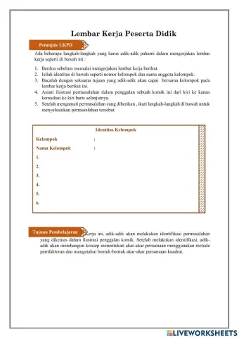 Akar Persamaan Kuadrat