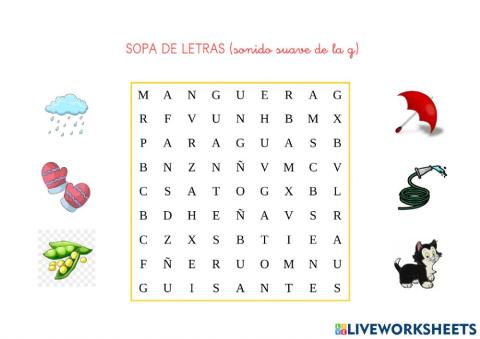 Sopa de letras