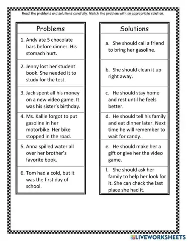 Problems and Solutions