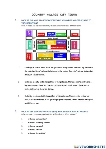 Country village town city 2