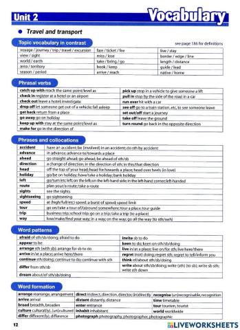 Destination B2 Unit 2