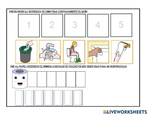 Uso adecuado del baño