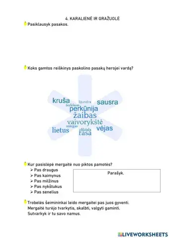 4.KARALIENĖ IR GRAŽUOLĖ