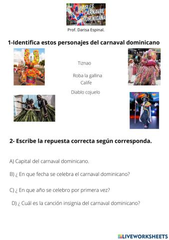 Carnaval  dominicano