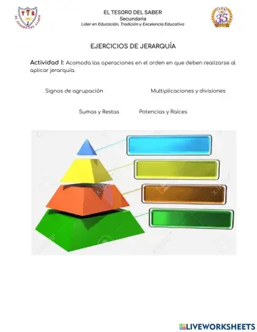 Jerarquía de operaciones