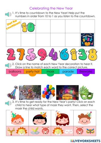 Celebrating the New Year